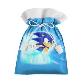 Подарочный 3D мешок с принтом Sonic в городе Новоалтайск, 100% полиэстер | Размер: 29*39 см | Тематика изображения на принте: hedgehog | metal sonic | silver | silver the hedgehog | sonic | sonic boom | sonic the hedgehog | еж | ёж сонник | ежик | игры | кино | соник | соник в кино | сонник | фильм