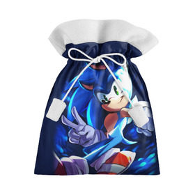 Подарочный 3D мешок с принтом Sonic в городе Новоалтайск, 100% полиэстер | Размер: 29*39 см | Тематика изображения на принте: hedgehog | metal sonic | silver | silver the hedgehog | sonic | sonic boom | sonic the hedgehog | еж | ёж сонник | ежик | игры | кино | соник | соник в кино | сонник | фильм