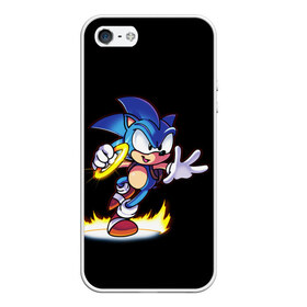 Чехол для iPhone 5/5S матовый с принтом Sonic в городе Новоалтайск, Силикон | Область печати: задняя сторона чехла, без боковых панелей | hedgehog | metal sonic | silver | silver the hedgehog | sonic | sonic boom | sonic the hedgehog | еж | ёж сонник | ежик | игры | кино | соник | соник в кино | сонник | фильм