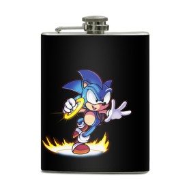 Фляга с принтом Sonic в городе Новоалтайск, металлический корпус | емкость 0,22 л, размер 125 х 94 мм. Виниловая наклейка запечатывается полностью | Тематика изображения на принте: hedgehog | metal sonic | silver | silver the hedgehog | sonic | sonic boom | sonic the hedgehog | еж | ёж сонник | ежик | игры | кино | соник | соник в кино | сонник | фильм