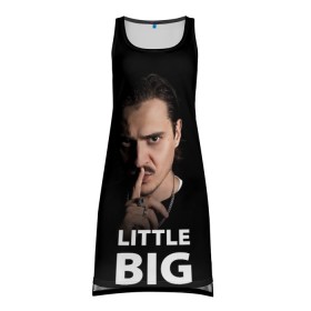 Платье-майка 3D с принтом Little Big. Илья Прусикин в городе Новоалтайск, 100% полиэстер | полуприлегающий силуэт, широкие бретели, круглый вырез горловины, удлиненный подол сзади. | little big | евровидение | илья прусикин