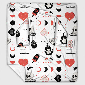 Плед с рукавами с принтом Приключения Сабрины в городе Новоалтайск, 100% полиэстер | Закругленные углы, все края обработаны. Ткань не мнется и не растягивается. Размер 170*145 | archie comics | chilling adventures of sabrina | vdsvar | warner bros. television | леденящие душу приключения сабрины | магия