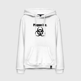 Мужская толстовка хлопок с принтом PLAGUE INC - (КОРОНАВИРУС). в городе Новоалтайск, френч-терри, мягкий теплый начес внутри (100% хлопок) | карман-кенгуру, эластичные манжеты и нижняя кромка, капюшон с подкладом и шнурком | Тематика изображения на принте: coronavirus | plague inc | plague inc: evolved | вирус в китае | кнр | коронавирус | плагуе инк | плагуе инк: эволвед | эпидемия