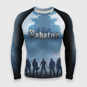 Мужской рашгард 3D с принтом SABATON в городе Новоалтайск,  |  | sabaton | даниель муллбак | йоаким броден | крис рёланд | оскар монтелиус | пэр сундстрём | рикард сунден | сабатон | тоббе энглунд | томми юханссон | ханнес ван дал