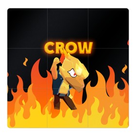 Магнитный плакат 3Х3 с принтом BRAWL STARS CROW в городе Новоалтайск, Полимерный материал с магнитным слоем | 9 деталей размером 9*9 см | bibi | brawl | brawl stars | crow | leon | max | sally | shark | stars | акула | биби | бравл | бравл старс | браво старс | игра | компьютерная | кров | леон | леон акула | старс | шарк