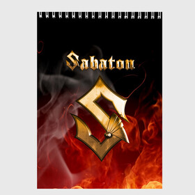 Скетчбук с принтом SABATON в городе Новоалтайск, 100% бумага
 | 48 листов, плотность листов — 100 г/м2, плотность картонной обложки — 250 г/м2. Листы скреплены сверху удобной пружинной спиралью | sabaton | skull | даниель муллбак | йоаким броден | крис рёланд | оскар монтелиус | пэр сундстрём | рикард сунден | сабатон | скелет | тоббе энглунд | томми юханссон | ханнес ван дал | черепа