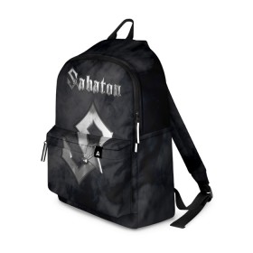 Рюкзак 3D с принтом SABATON в городе Новоалтайск, 100% полиэстер | лямки с регулируемой длиной, сверху петелька, чтобы рюкзак можно было повесить на вешалку. Основное отделение закрывается на молнию, как и внешний карман. Внутри два дополнительных кармана, один из которых закрывается на молнию. По бокам два дополнительных кармашка | Тематика изображения на принте: sabaton | skull | даниель муллбак | йоаким броден | крис рёланд | оскар монтелиус | пэр сундстрём | рикард сунден | сабатон | скелет | тоббе энглунд | томми юханссон | ханнес ван дал | черепа