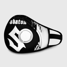 Маска из неопрена с принтом SABATON в городе Новоалтайск, неопрен 100% | Форма огибающая нос. Резинки для ушей с дополнительной резинкой на затылке. Клапан для выдоха для активного дыхания при занятиях спортом. Эластичный материал маски и окантовки для лучшего растяжения и прилегания маски.  | Тематика изображения на принте: sabaton | skull | даниель муллбак | йоаким броден | крис рёланд | оскар монтелиус | пэр сундстрём | рикард сунден | сабатон | скелет | тоббе энглунд | томми юханссон | ханнес ван дал | черепа