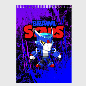 Скетчбук с принтом BRAWL STARS MECHA CROW в городе Новоалтайск, 100% бумага
 | 48 листов, плотность листов — 100 г/м2, плотность картонной обложки — 250 г/м2. Листы скреплены сверху удобной пружинной спиралью | Тематика изображения на принте: 8b | brawl | crow | el primo | game | leon | max | mult | myke | robo | robot | stars | бравл | бравлеры | бравлы | ворона | все персонаж | игра | леон | макс | мультик | неон | робо | робот | старз | старс | эл примо