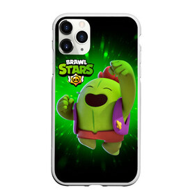 Чехол для iPhone 11 Pro матовый с принтом Brawn Stars Spike в городе Новоалтайск, Силикон |  | Тематика изображения на принте: brawl | brawl stars | brawlstars | brawl_stars | jessie | poco | бравл | бравлстарс | поко
