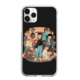 Чехол для iPhone 11 Pro Max матовый с принтом Очень Странные Дела (аниме) в городе Новоалтайск, Силикон |  | 11 | anime | demogorgon | netflix | retro | stranger | things | аниме | дастин | дела | демогоргон | оди | одиннадцать | очень | пожиратель | разума | ретро | стив | странные | хоппер | хоукинс