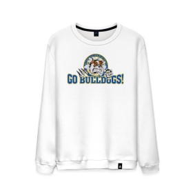 Мужской свитшот хлопок с принтом GO BULLDOGS в городе Новоалтайск, 100% хлопок |  | cw | go bulldogs | jughead | pop s | riverdale | vdgerir | ривердейл | сидаб