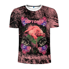 Мужская футболка 3D спортивная с принтом Deftones в городе Новоалтайск, 100% полиэстер с улучшенными характеристиками | приталенный силуэт, круглая горловина, широкие плечи, сужается к линии бедра | chi cheng | chino moreno | deftones | dia de los | diamond eye | дефтонс | серхио вега | стивен карпентер | фрэнк делгадо | чи ченг | чино морено | эйб каннингем