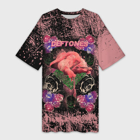 Платье-футболка 3D Deftones: в городе Новоалтайск, | | chi cheng | chino moreno | deftones | dia de los | diamond eye | дефтонс | серхио вега | стивен карпентер | фрэнк делгадо | чи ченг | чино морено | эйб каннингем