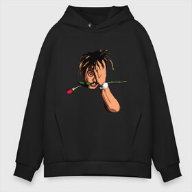 Мужское худи Oversize хлопок с принтом Juice WRLD в городе Новоалтайск, френч-терри — 70% хлопок, 30% полиэстер. Мягкий теплый начес внутри —100% хлопок | боковые карманы, эластичные манжеты и нижняя кромка, капюшон на магнитной кнопке | eminem | godzilla | juice wrld | rap | американский рэпер | годзила | зарубежный реп | маршалл брюс мэтерс | музыка | реп | рэпер | эминем