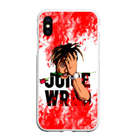 Чехол для iPhone XS Max матовый с принтом Juice WRLD в городе Новоалтайск, Силикон | Область печати: задняя сторона чехла, без боковых панелей | eminem | godzilla | juice wrld | rap | американский рэпер | годзила | зарубежный реп | маршалл брюс мэтерс | музыка | реп | рэпер | эминем