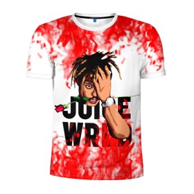 Мужская футболка 3D спортивная с принтом Juice WRLD. в городе Новоалтайск, 100% полиэстер с улучшенными характеристиками | приталенный силуэт, круглая горловина, широкие плечи, сужается к линии бедра | eminem | godzilla | juice wrld | rap | американский рэпер | годзила | зарубежный реп | маршалл брюс мэтерс | музыка | реп | рэпер | эминем
