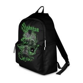 Рюкзак 3D с принтом SABATON. в городе Новоалтайск, 100% полиэстер | лямки с регулируемой длиной, сверху петелька, чтобы рюкзак можно было повесить на вешалку. Основное отделение закрывается на молнию, как и внешний карман. Внутри два дополнительных кармана, один из которых закрывается на молнию. По бокам два дополнительных кармашка | Тематика изображения на принте: sabaton | даниель муллбак | йоаким броден | крис рёланд | оскар монтелиус | пэр сундстрём | рикард сунден | сабатон | тоббе энглунд | томми юханссон | ханнес ван дал