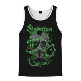 Мужская майка 3D с принтом SABATON. в городе Новоалтайск, 100% полиэстер | круглая горловина, приталенный силуэт, длина до линии бедра. Пройма и горловина окантованы тонкой бейкой | sabaton | даниель муллбак | йоаким броден | крис рёланд | оскар монтелиус | пэр сундстрём | рикард сунден | сабатон | тоббе энглунд | томми юханссон | ханнес ван дал