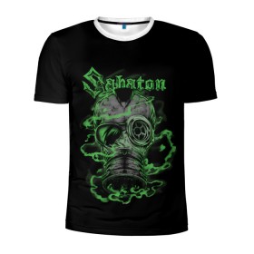 Мужская футболка 3D спортивная с принтом SABATON. в городе Новоалтайск, 100% полиэстер с улучшенными характеристиками | приталенный силуэт, круглая горловина, широкие плечи, сужается к линии бедра | sabaton | даниель муллбак | йоаким броден | крис рёланд | оскар монтелиус | пэр сундстрём | рикард сунден | сабатон | тоббе энглунд | томми юханссон | ханнес ван дал