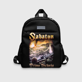 Детский рюкзак 3D с принтом SABATON. в городе Новоалтайск, 100% полиэстер | лямки с регулируемой длиной, сверху петелька, чтобы рюкзак можно было повесить на вешалку. Основное отделение закрывается на молнию, как и внешний карман. Внутри дополнительный карман. По бокам два дополнительных кармашка | sabaton | даниель муллбак | йоаким броден | крис рёланд | оскар монтелиус | пэр сундстрём | рикард сунден | сабатон | тоббе энглунд | томми юханссон | ханнес ван дал