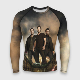 Мужской рашгард 3D с принтом Supernatural в городе Новоалтайск,  |  | castiel | dean winchester | sam winchester | supernatural | vdzabma | дин винчестер | кастиэль | сверхъестественное | сэм винчестер