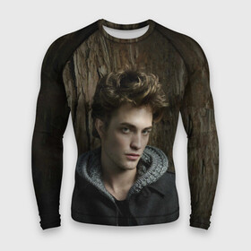 Мужской рашгард 3D с принтом РОБ в городе Новоалтайск,  |  | batman | robert pattinson | the batman | twilight | бэтмен | роберт паттинсон | сумерки