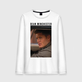 Мужской лонгслив хлопок с принтом Eye Of The Tiger в городе Новоалтайск, 100% хлопок |  | dean winchester | supernatural | vdzabma | дин винчестер | сверхъестественное
