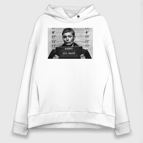 Женское худи Oversize хлопок с принтом Dean Winchester в городе Новоалтайск, френч-терри — 70% хлопок, 30% полиэстер. Мягкий теплый начес внутри —100% хлопок | боковые карманы, эластичные манжеты и нижняя кромка, капюшон на магнитной кнопке | dean winchester | supernatural | vdzabma | дин винчестер | сверхъестественное