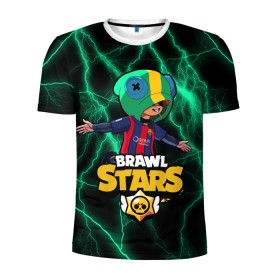 Мужская футболка 3D спортивная с принтом Leon Messi Brawl Stars в городе Новоалтайск, 100% полиэстер с улучшенными характеристиками | приталенный силуэт, круглая горловина, широкие плечи, сужается к линии бедра | brawl | brawl stars | leon | leon messi | leon selly | messi | stars | бравл старс | брол старс | игра | леон | леон месси | месси | мобильная игра | мобильные игры