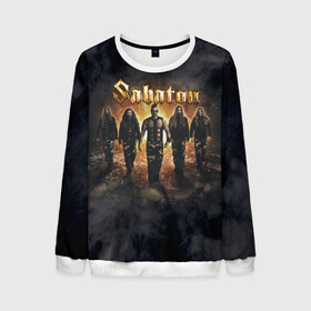 Мужской свитшот 3D с принтом SABATON в городе Новоалтайск, 100% полиэстер с мягким внутренним слоем | круглый вырез горловины, мягкая резинка на манжетах и поясе, свободная посадка по фигуре | sabaton | даниель муллбак | йоаким броден | крис рёланд | оскар монтелиус | пэр сундстрём | рикард сунден | сабатон | тоббе энглунд | томми юханссон | ханнес ван дал