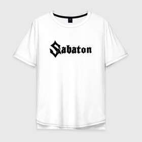 Мужская футболка хлопок Oversize с принтом SABATON в городе Новоалтайск, 100% хлопок | свободный крой, круглый ворот, “спинка” длиннее передней части | sabaton | даниель муллбак | йоаким броден | крис рёланд | оскар монтелиус | пэр сундстрём | рикард сунден | сабатон | тоббе энглунд | томми юханссон | ханнес ван дал