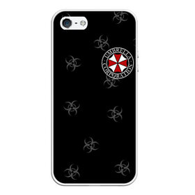 Чехол для iPhone 5/5S матовый с принтом Umbrella Corp в городе Новоалтайск, Силикон | Область печати: задняя сторона чехла, без боковых панелей | biohazard | corporation | nemesis | resident evil | umbrella | virus | амбрела | амбрелла | биологическая угроза | вирус | зонт | обитель зла | резидент ивл