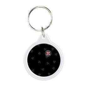 Брелок круглый с принтом Umbrella Corp. в городе Новоалтайск, пластик и полированная сталь | круглая форма, металлическое крепление в виде кольца | Тематика изображения на принте: biohazard | corporation | nemesis | resident evil | umbrella | virus | амбрела | амбрелла | биологическая угроза | вирус | зонт | обитель зла | резидент ивл