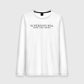 Мужской лонгслив хлопок с принтом Supernatural Angel Wings в городе Новоалтайск, 100% хлопок |  | supernatural | vdzabma | сверхъестественное