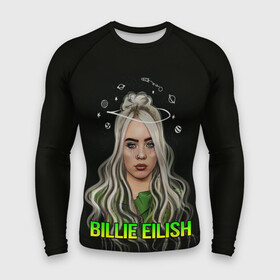 Мужской рашгард 3D с принтом BILLIE EILISH в городе Новоалтайск,  |  | ayelish | bad guy | bellyache | bilie eilish | bilie elish | billie | billie eilish | eilish | electronic | elish | music | били айлиш | билли айлиш | эйлиш | элиш