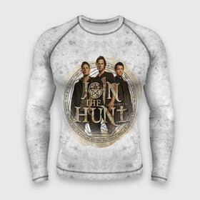 Мужской рашгард 3D с принтом Join The Hunt в городе Новоалтайск,  |  | castiel | dean winchester | sam winchester | supernatural | vdzabma | дин винчестер | кастиэль | сверхъестественное | сэм винчестер