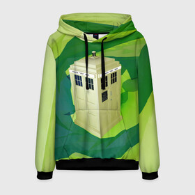 Мужская толстовка 3D с принтом CRAZY TARDIS в городе Новоалтайск, 100% полиэстер | двухслойный капюшон со шнурком для регулировки, мягкие манжеты на рукавах и по низу толстовки, спереди карман-кенгуру с мягким внутренним слоем. | david tennant | doctor who | jodie whittaker | matt smith | space | tardis | time | время | девид теннант | джоди уиттакер | доктор | доктор кто | космос | мэтт смит | тардис