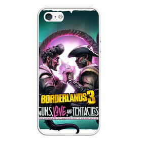 Чехол для iPhone 5/5S матовый с принтом borderlands 3 в городе Новоалтайск, Силикон | Область печати: задняя сторона чехла, без боковых панелей | addon | borderlands | borderlands 3 | fps | game | games | guns love and tentacles | борда | бордерлэндс | игра | игры | любовь | пушки | тентакли