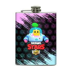 Фляга с принтом BRAWL STARS (SPROUT) [4] в городе Новоалтайск, металлический корпус | емкость 0,22 л, размер 125 х 94 мм. Виниловая наклейка запечатывается полностью | Тематика изображения на принте: 8 bit | android | brawl | brawl stars | clash | clash royale | game | leon | royale | sprout | stars | андроид | игра | кольт | леон | мобильные игры | спраут
