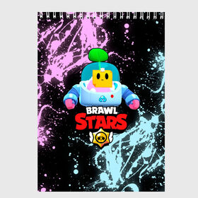 Скетчбук с принтом BRAWL STARS (SPROUT) [9] в городе Новоалтайск, 100% бумага
 | 48 листов, плотность листов — 100 г/м2, плотность картонной обложки — 250 г/м2. Листы скреплены сверху удобной пружинной спиралью | Тематика изображения на принте: 8 bit | android | brawl | brawl stars | clash | clash royale | game | leon | royale | sprout | stars | андроид | игра | кольт | леон | мобильные игры | спраут