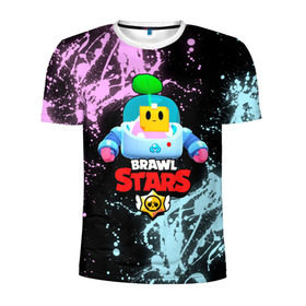 Мужская футболка 3D спортивная с принтом BRAWL STARS (SPROUT) [9] в городе Новоалтайск, 100% полиэстер с улучшенными характеристиками | приталенный силуэт, круглая горловина, широкие плечи, сужается к линии бедра | 8 bit | android | brawl | brawl stars | clash | clash royale | game | leon | royale | sprout | stars | андроид | игра | кольт | леон | мобильные игры | спраут