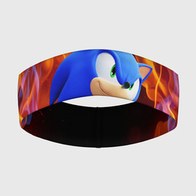 Повязка на голову 3D с принтом SONIC в городе Новоалтайск,  |  | hedgehog | metal sonic | silver | silver the hedgehog | sonic | sonic boom | sonic the hedgehog | еж | ёж сонник | ежик | игры | кино | соник | соник в кино | сонник | фильм