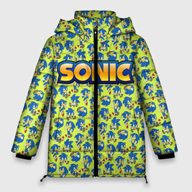 Женская зимняя куртка 3D с принтом SONIC в городе Новоалтайск, верх — 100% полиэстер; подкладка — 100% полиэстер; утеплитель — 100% полиэстер | длина ниже бедра, силуэт Оверсайз. Есть воротник-стойка, отстегивающийся капюшон и ветрозащитная планка. 

Боковые карманы с листочкой на кнопках и внутренний карман на молнии | hedgehog | metal sonic | silver | silver the hedgehog | sonic | sonic boom | sonic the hedgehog | еж | ёж сонник | ежик | игры | кино | соник | соник в кино | сонник | фильм