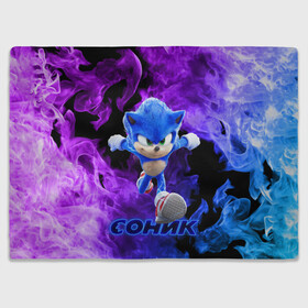 Плед 3D с принтом SONIC в городе Новоалтайск, 100% полиэстер | закругленные углы, все края обработаны. Ткань не мнется и не растягивается | hedgehog | metal sonic | silver | silver the hedgehog | sonic | sonic boom | sonic the hedgehog | еж | ёж сонник | ежик | игры | кино | соник | соник в кино | сонник | фильм