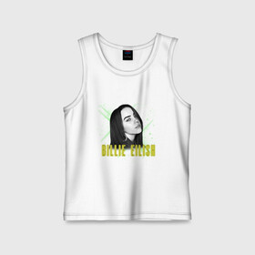 Детская майка хлопок с принтом Billie Eilish в городе Новоалтайск,  |  | billie | billie eilish | eilish | айлиш | билли | билли айлиш | билли ейлиш | билли эйлиш | ейлиш | эйлиш