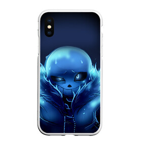 Чехол для iPhone XS Max матовый с принтом UNDERTALE в городе Новоалтайск, Силикон | Область печати: задняя сторона чехла, без боковых панелей | Тематика изображения на принте: asriel dreemurr | chara | frisk | gaster blaster | sans | undertale | азриэль дримурр | андертейл | гастер | меттатон | санс | фриск | чара