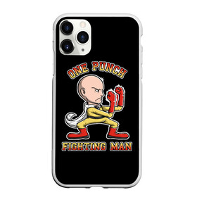 Чехол для iPhone 11 Pro Max матовый с принтом ONE-PUNCH MAN в городе Новоалтайск, Силикон |  | Тематика изображения на принте: one punch man | onepunchman | oppai | saitama | ван панч мен | ванпанчмен | макото миядзаки | сайтама | человек один удар