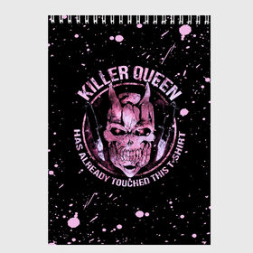 Скетчбук с принтом KILLERS QUEEN в городе Новоалтайск, 100% бумага
 | 48 листов, плотность листов — 100 г/м2, плотность картонной обложки — 250 г/м2. Листы скреплены сверху удобной пружинной спиралью | adventure | jojo | jojo s bizarre | jojo’s bizarre adventure | killer queen | аниме | джоджо | манга | невероятные приключения джоджо