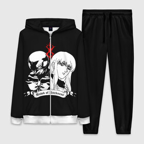 Женский костюм 3D с принтом berserk pers on black в городе Новоалтайск,  |  | anime | anime berserk | berserk | knight | manga | аниме | аниме берсерк | берсерк | манга | рыцарь